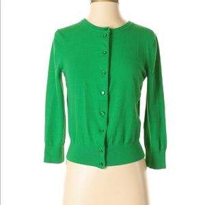 Classic Green Cardigan